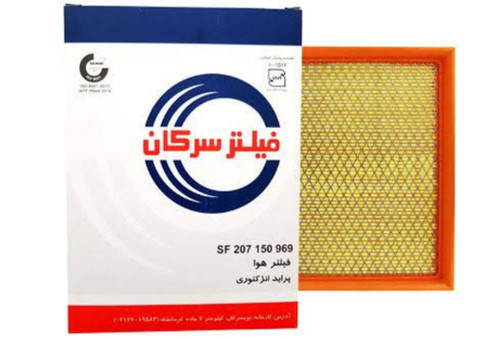 فیلتر هوا پراید برند سرکان کد محصول 145/517/280